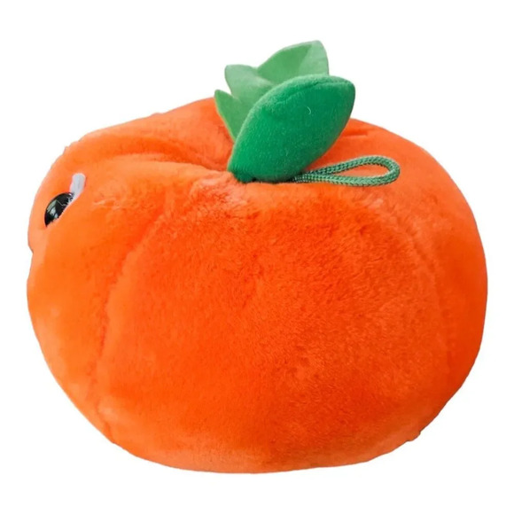 Vtg Fiesta Toothy Stuffed Pumpkin Plush 1989 Holiday Orange Halloween - Picture 3 of 8